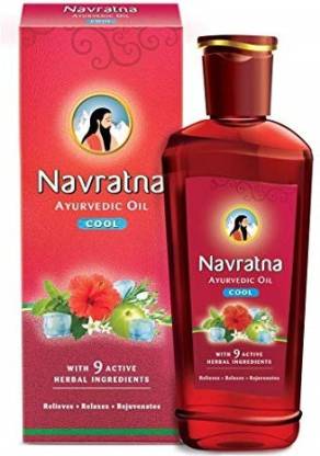 Navratna Ayurvedic Oil  Cool 200ml ( Hair Oil)