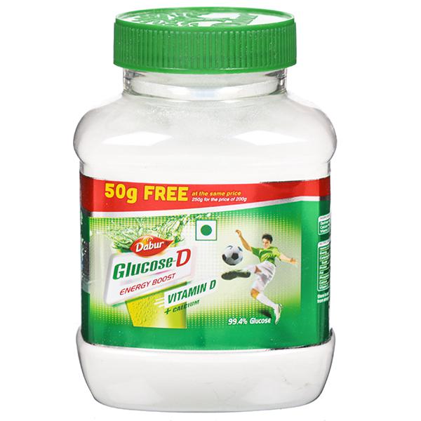 Dabur Glucose D Jar Powder (50 gm Extra) 200 gm