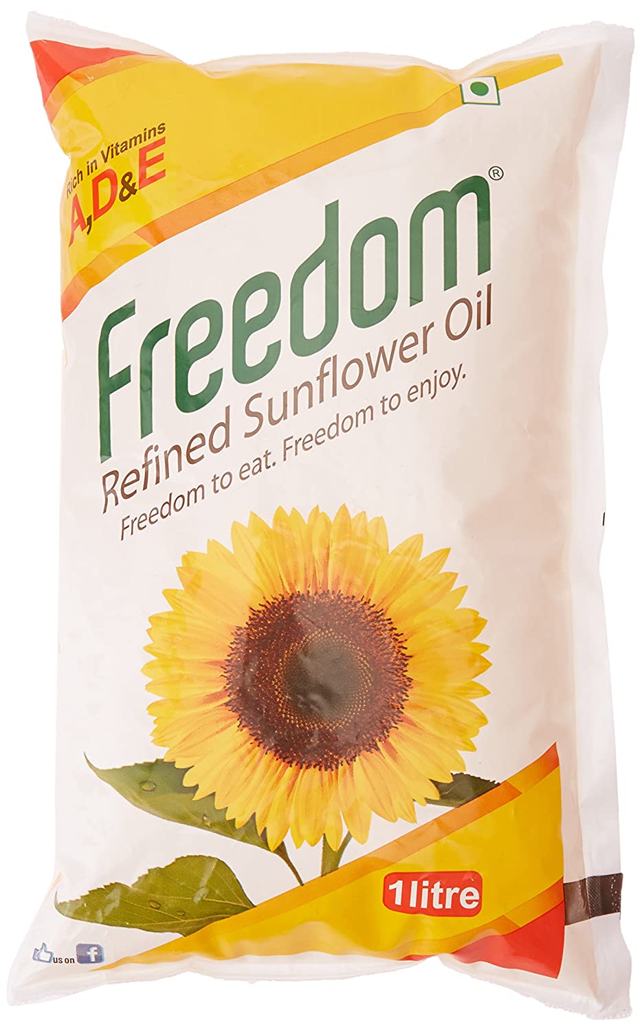 Freedom Refined Sunflower Oil, 1Litre