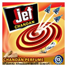 Jet Chandan Mosquito Coils pack with 4 Coils Free