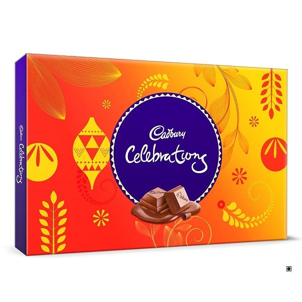 Cadbury Celebration Assorted Chocolate Gift Pack 140gm