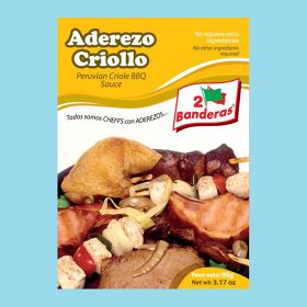 2 BANDERAS Aderezo Criollo / CRIOLLO SEASONING 12x2.99oz.