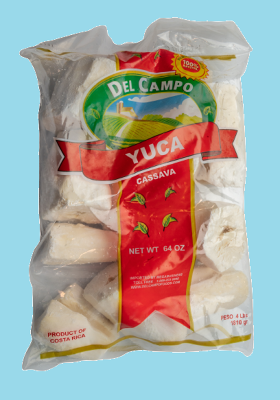 DEL CAMPO Yuca Blanca / YUCA CHUNKS 6x4 lb. / 64oz.