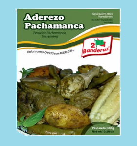 2 BANDERAS Aderezo Pachamanca / PACHAMANCA SEASONING 12x10.5