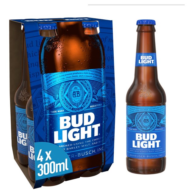 Bud Light 4pk 4x300ml