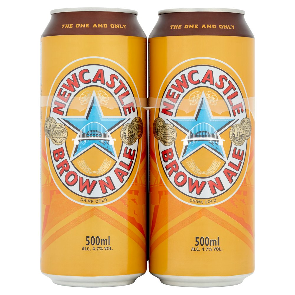 Newcastle Brown Ale 4pk 4x500ml 