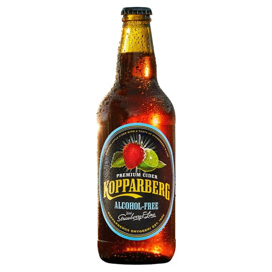 Kopparberg Alchol Free Strawberry & Lime 8pk 8x500ml