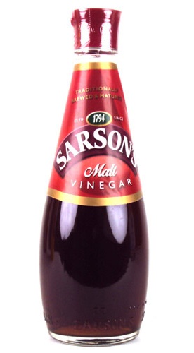 Sarsons Malt Vinegar Glass 250ml 24pk