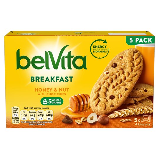 Belvita Honey Nut 225g