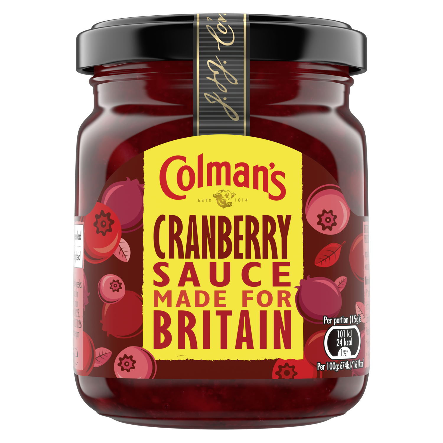 COLMANS CRANBEERY SAUCE 165G