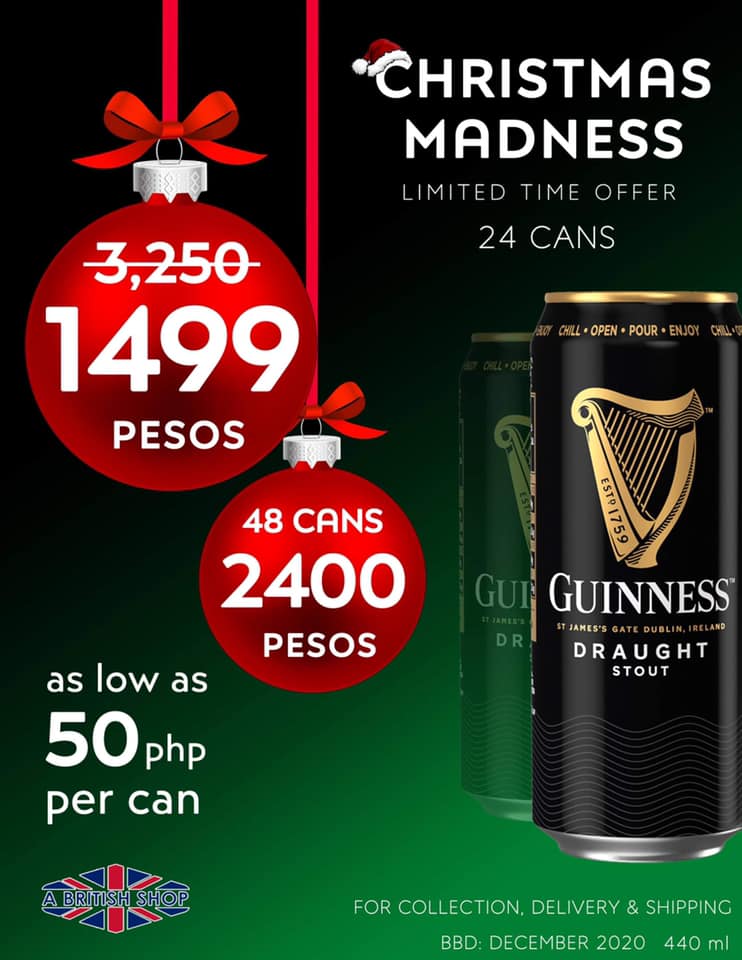 Guinness Draught 440ml x 24pk