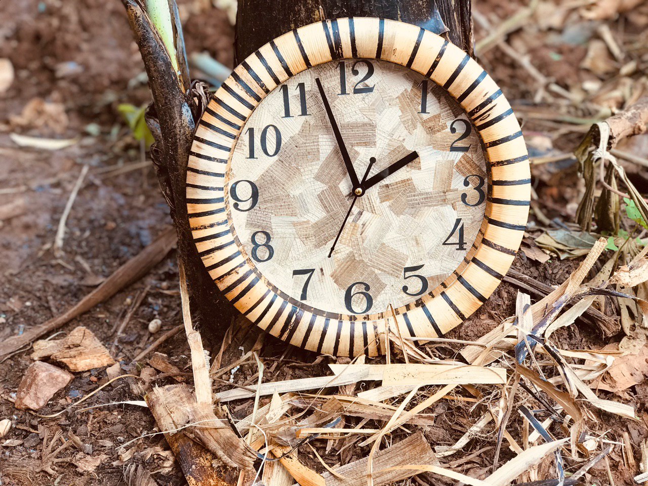Sonam fiber Wall Clock