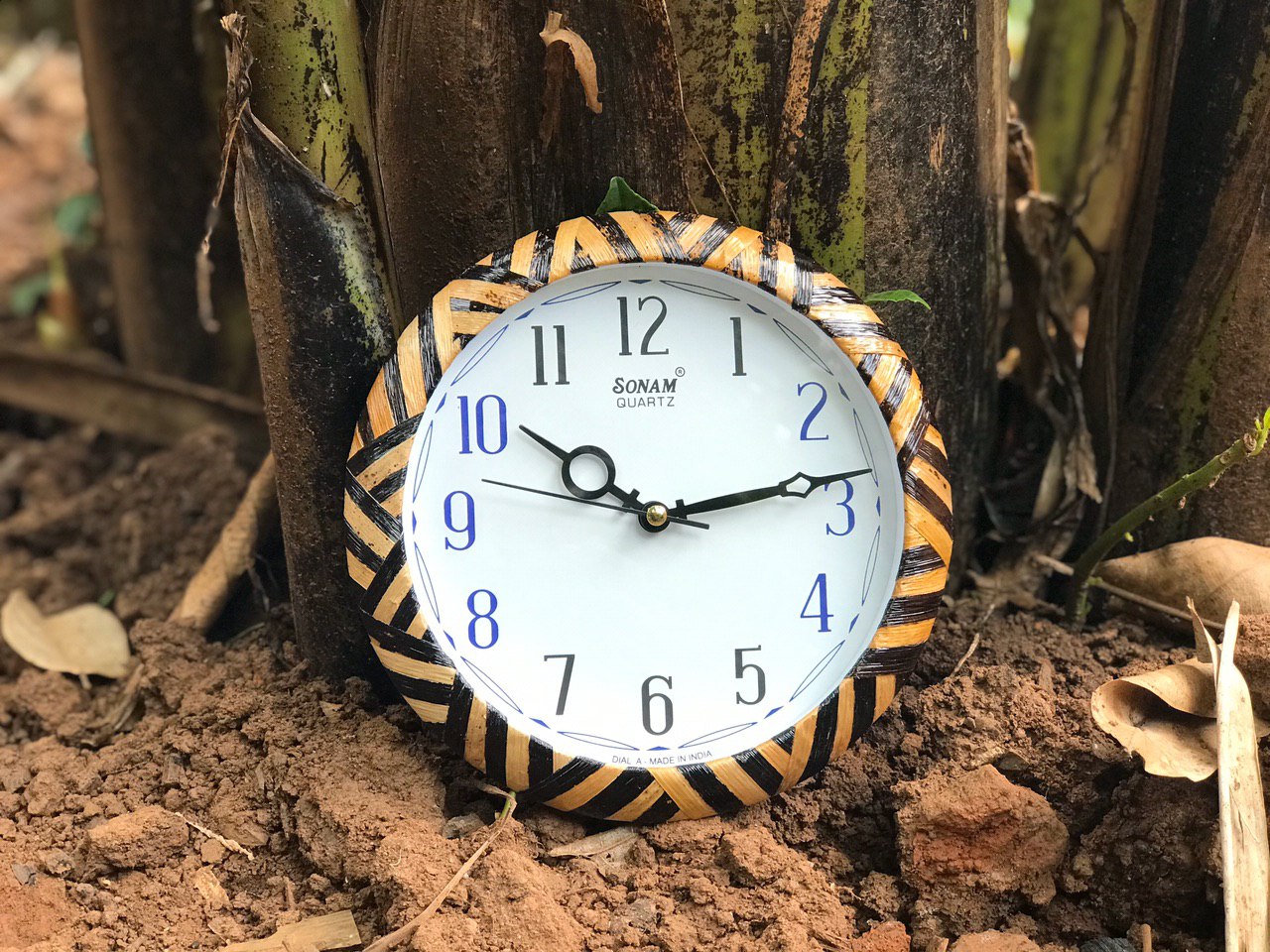 Sonam fiber Wall Clock