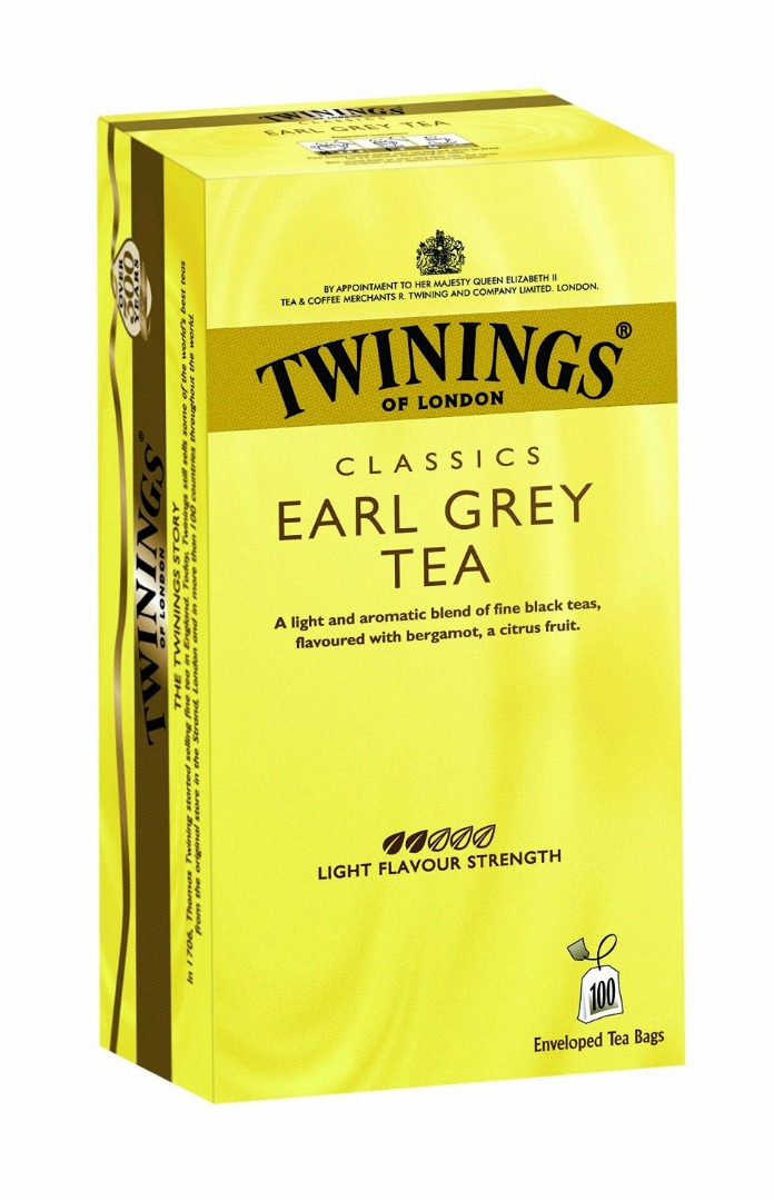 Twinings Earl Grey Tea 100 Tea Bags