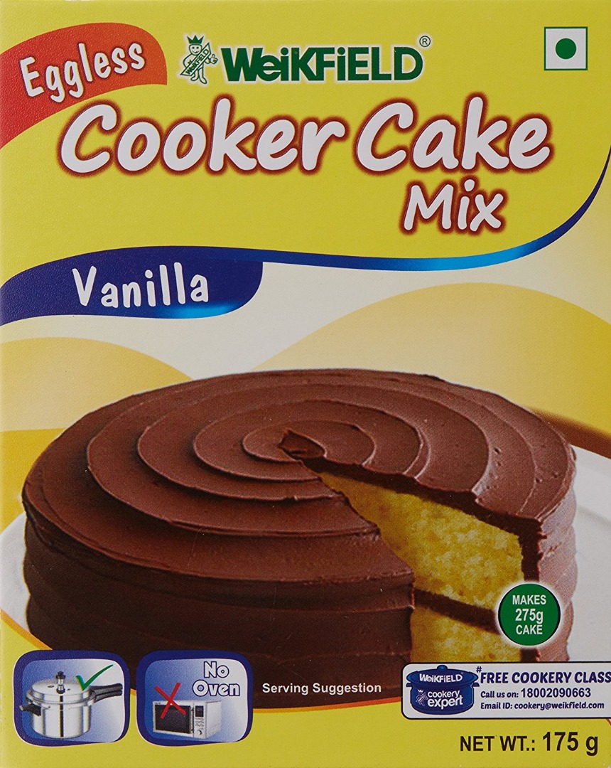 Weikfield Cooker Cake Mix  Vanilla  175g