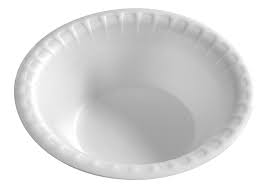 Disposable Thermocol Bowl Round- 25Pcs