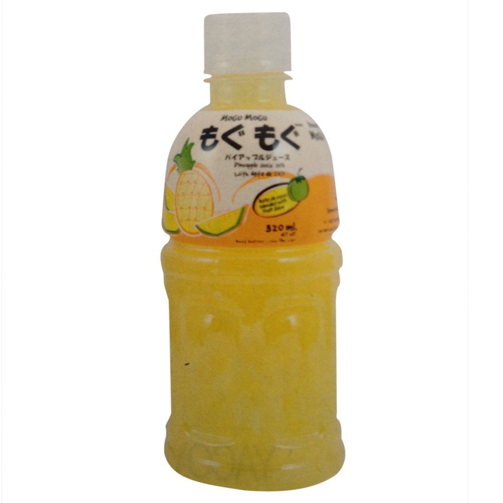 Mogu Mogu Pineapple Juice 25% with Nata De Coco  320ml