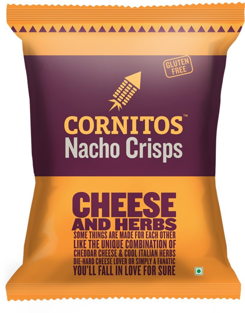 Cornitos Nachos Crisps  Cheese n Herbs  60g
