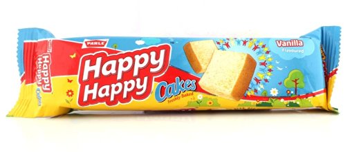 Parle Happy Happy Cake  Vanilla  100g
