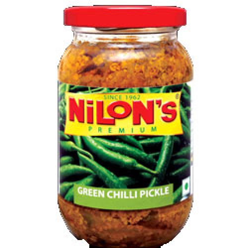 Nilons Green Chilli Pickle 500g