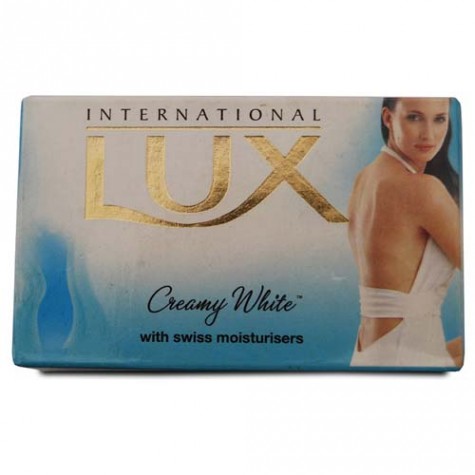 LUX CREAMY WHITE SOAP 75G