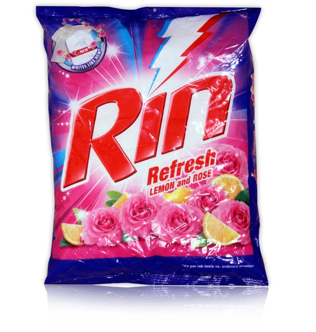 Rin Detergent Powder - 4 kg (Refresh Lemon and Rose)