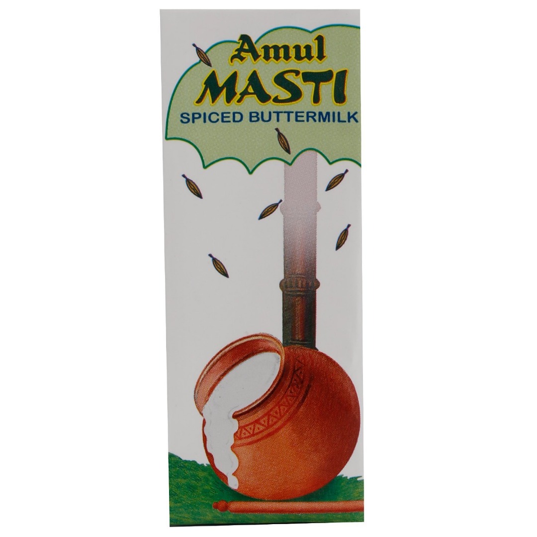 Amul Masti Butter Milk - Spiced  200 ml Carton