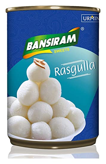 Bansiram Rasgulla ( Pack of 1 Kg )