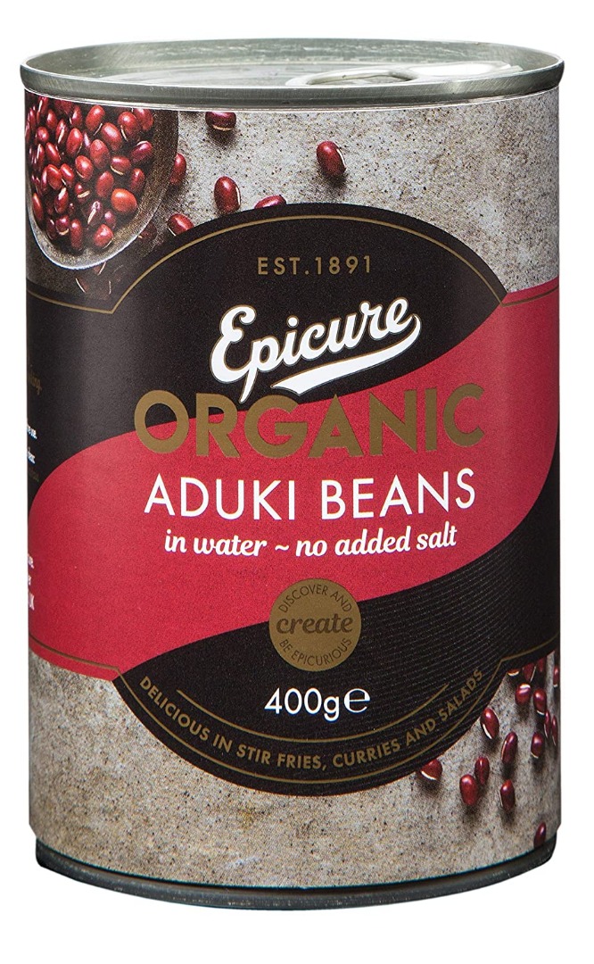 Epicure Aduki Beans in Water, 400g