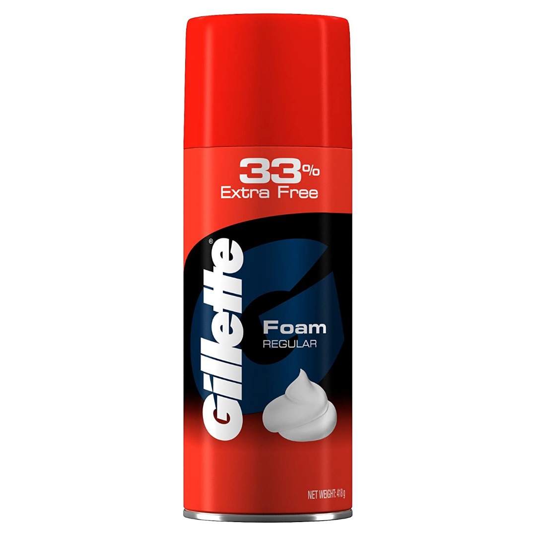 Gillette Classic Regular Pre Shave Foam, 418g
