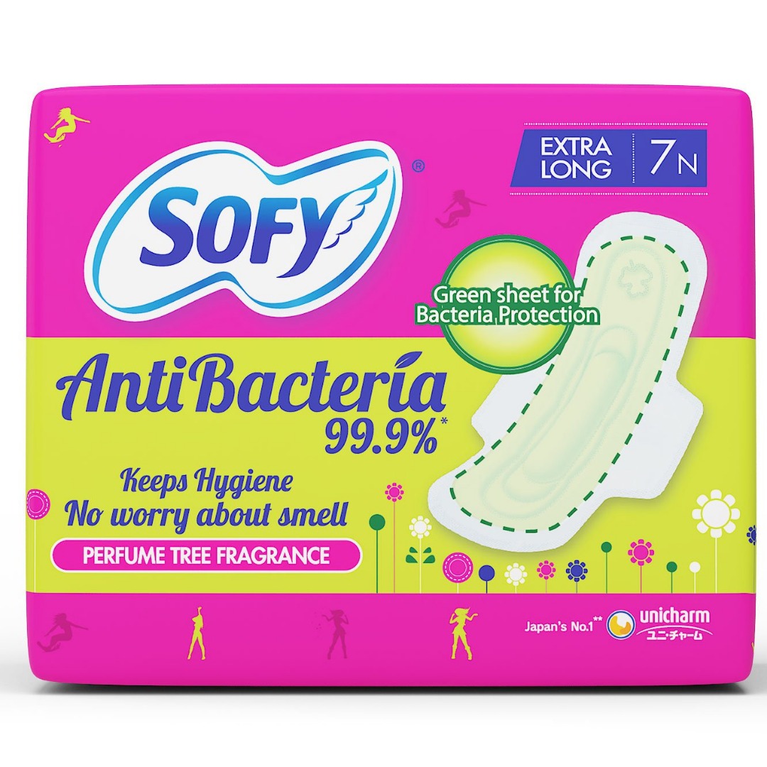 SOFY Body Fit AntiBacteria XL (7 Pads)