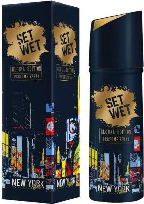 Set Wet Global Edition New York Nights Live Perfume Spray, 120m
