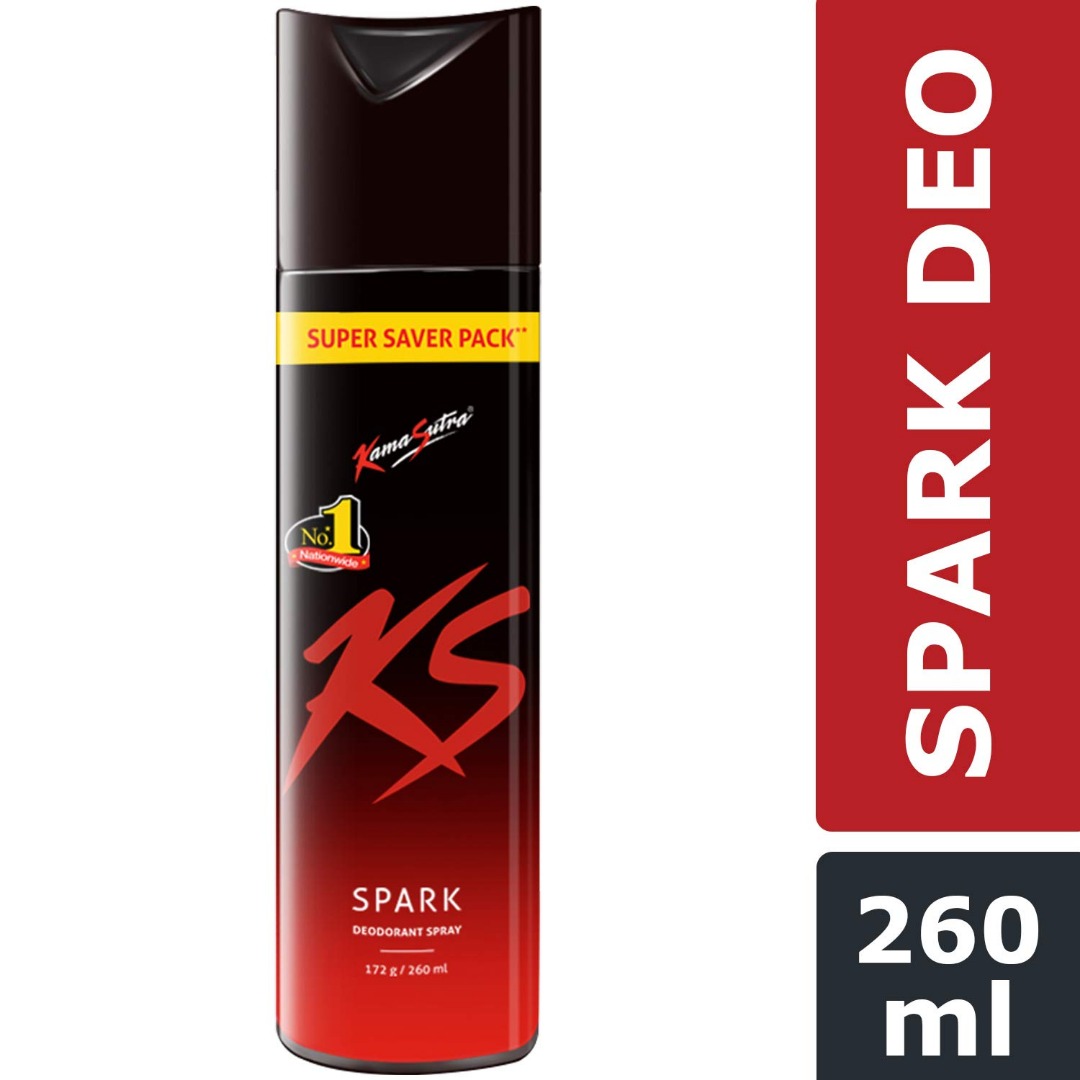 KamaSutra Spark Deodorant for Men, 260ml