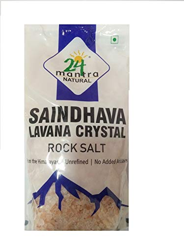 24 Mantra Natural Rock Salt Crystal 1 kg Pack