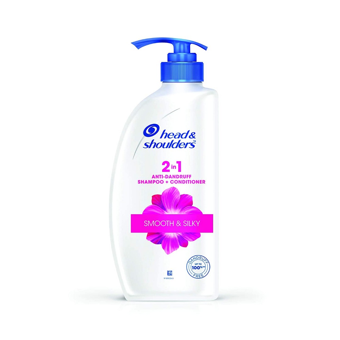 Head & Shoulders 2-in-1 Smooth and Silky Anti Dandruff Shampoo + Conditioner 675 ML