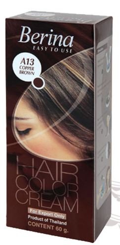 Berina Hair Color Cream A13 (Copper Brown)