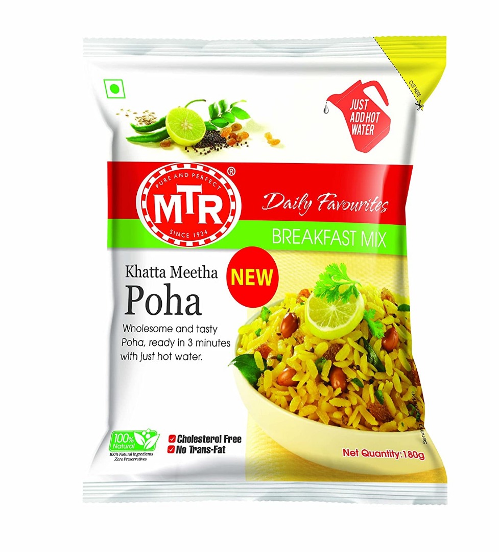 MTR Khatta Meetha Poha, 180g