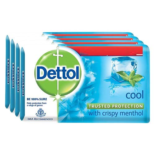 Dettol Cool Soap, 75g (Pack of 4)