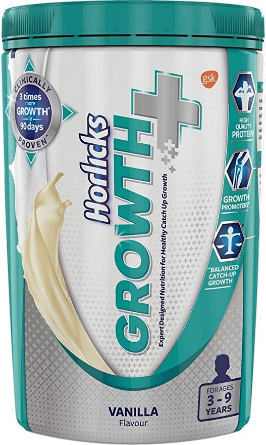 Horlicks Growth Plus – Health and Nutrition Drink, 400 g