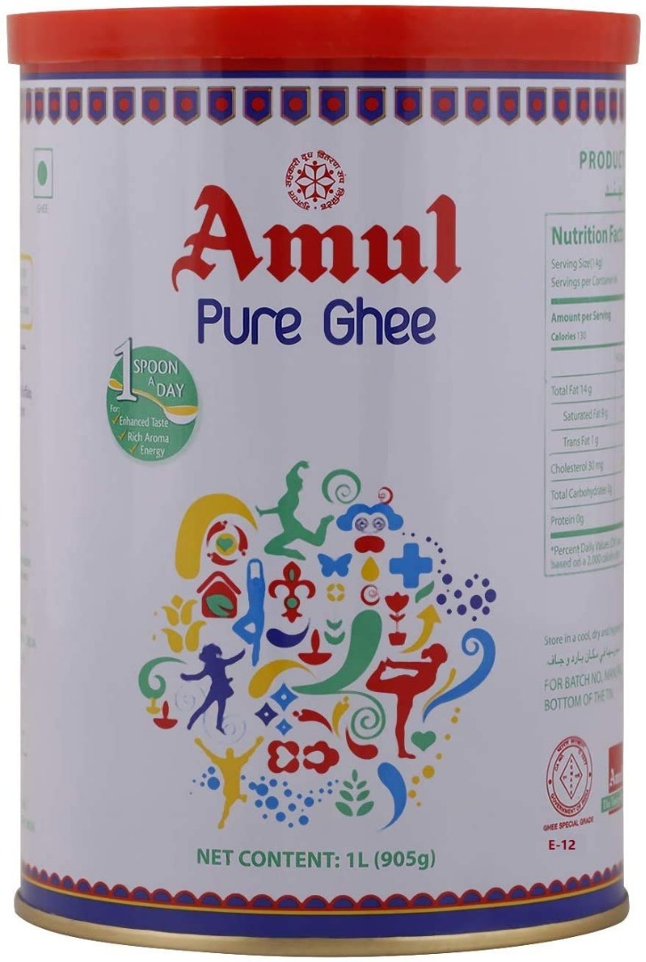 Amul Pure Ghee Tin 1LTR