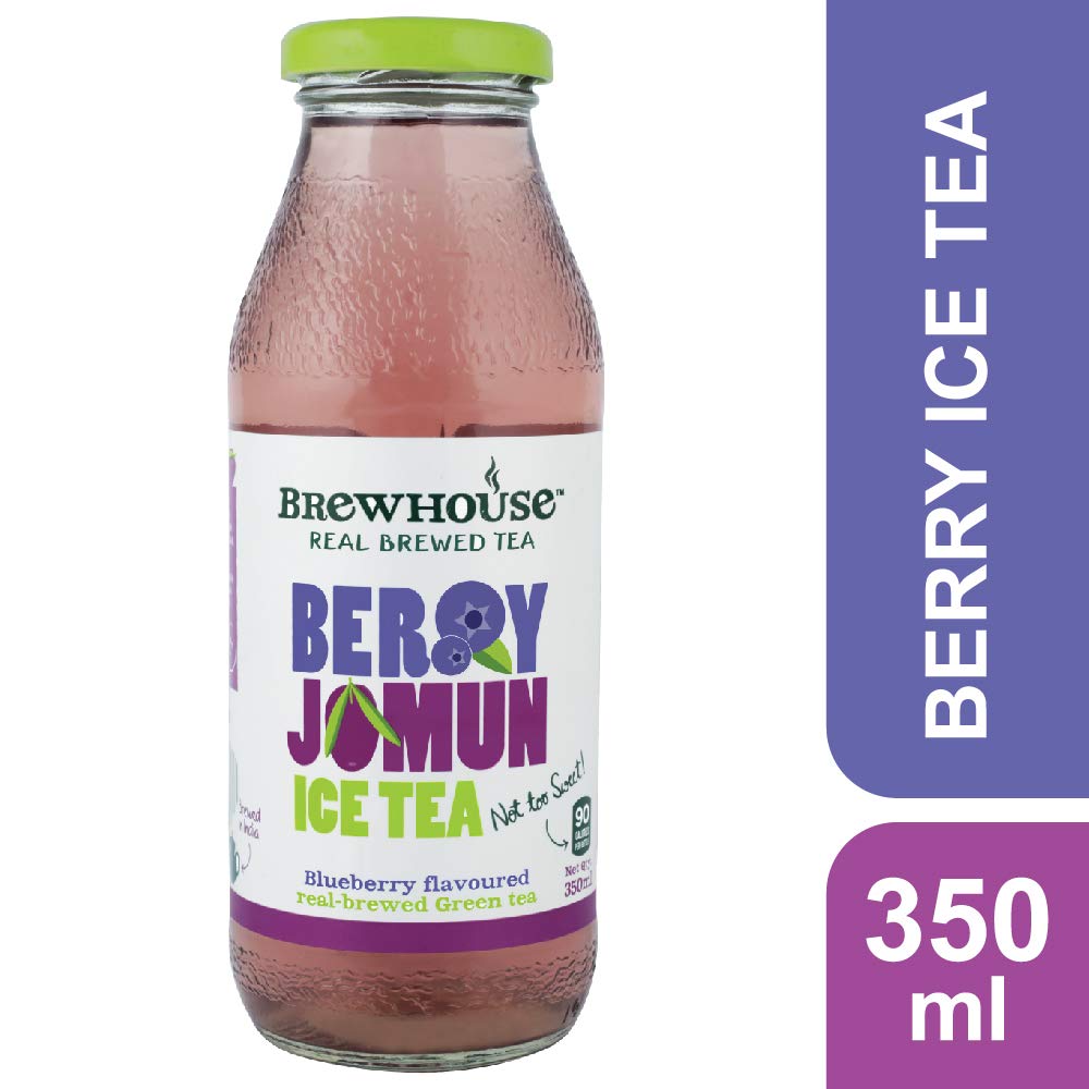 Brewhouse Berry Jamun Ice Tea 350 ML Glass Bottle