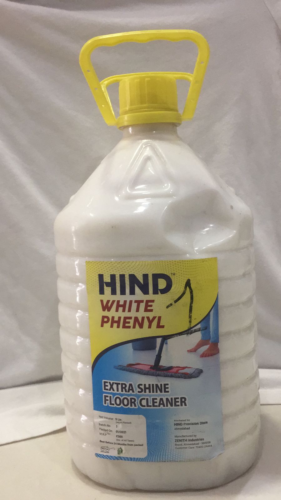 HIND WHITE PHENYL 5LTR