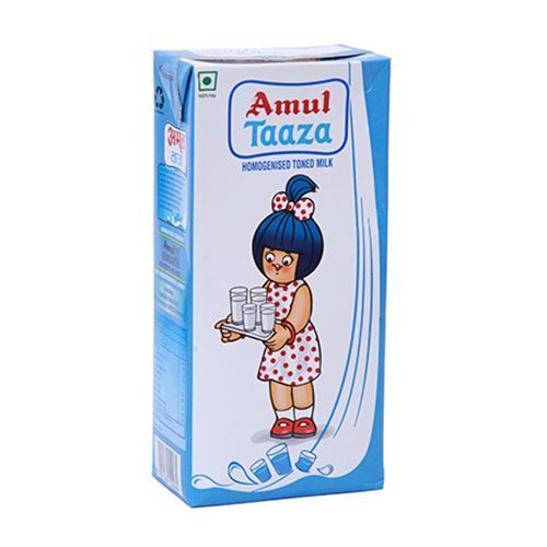 Amul Taaza Fresh Toned Milk 200 ml