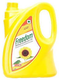 Freedom Sunflower Oil Jar, 5 Lit.