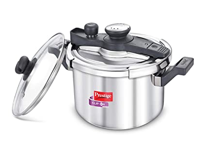 Clip On Svachh SS Pressure Cooker 5 L