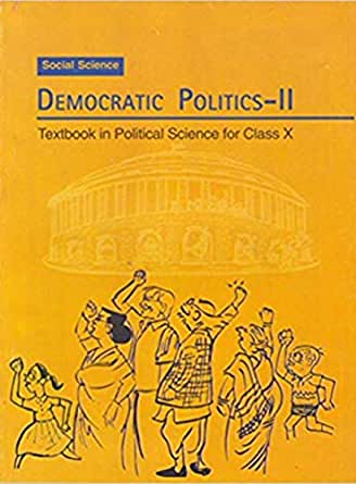 NCERT Democratic Politics II for Class 10