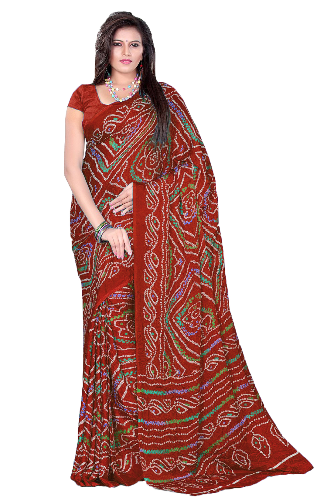 Buy Grey Chunri Print Handloom JP Munga Kota Cotton Saree without Blouse  15647 | www.maanacreation.com