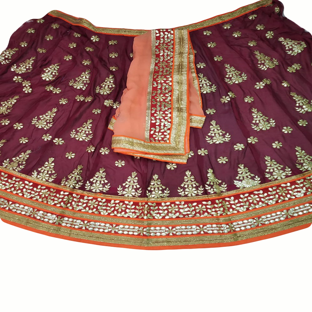 Buy Online Designer Coco Cola Color Lehenga