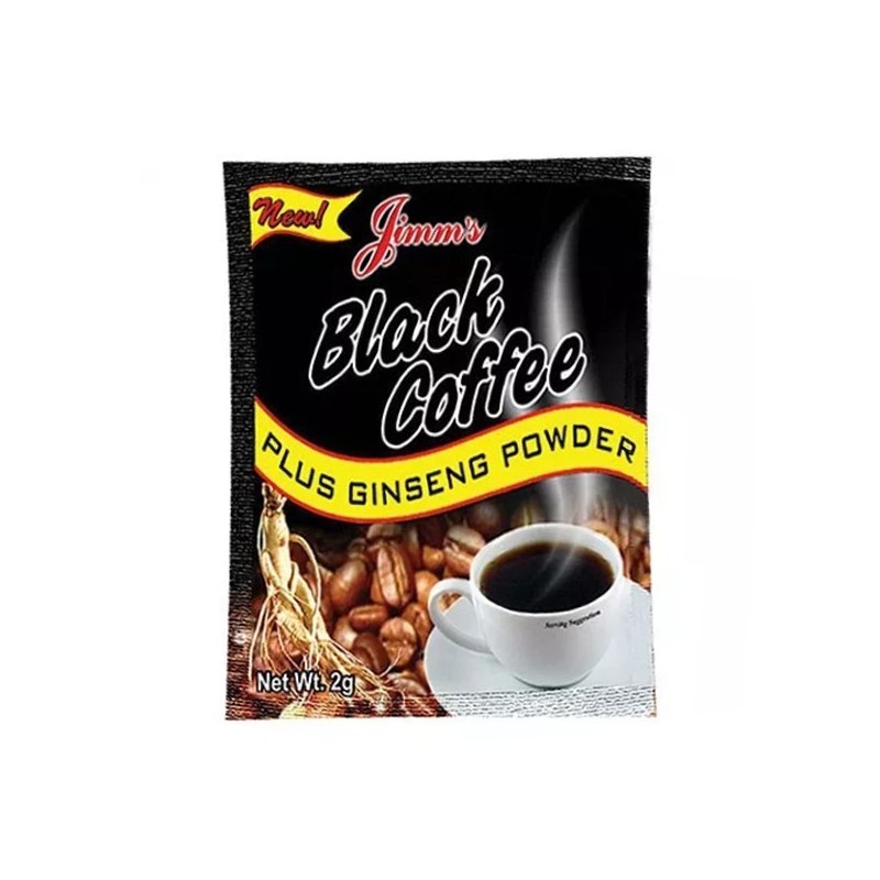 JIMM'S COFFEE BLACK W/GINSENG 2G