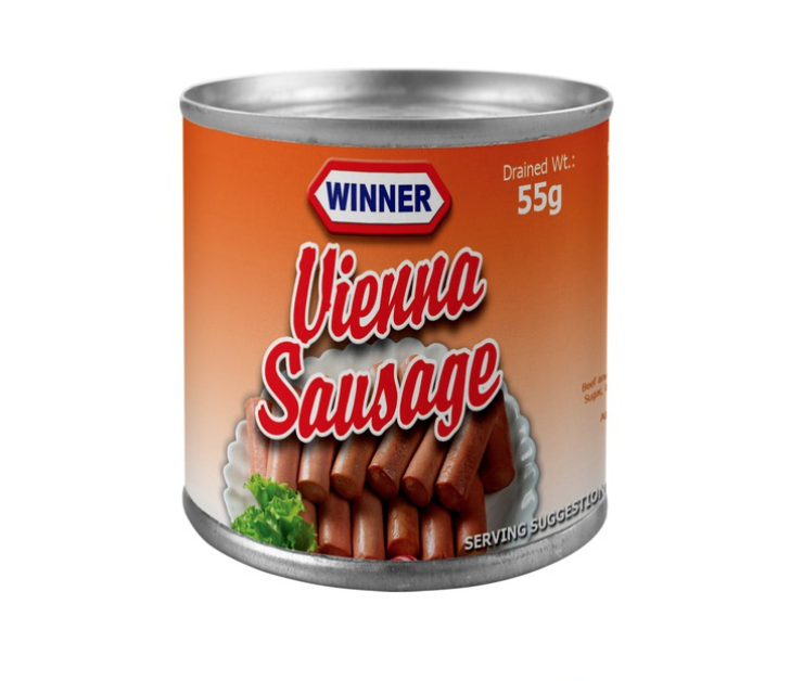 WINNER VIENNA SAUSAGE 55G